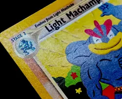 Light Machamp 25/105 MP Non Holo Rare Neo Destiny Pokemon Card! - Image 2