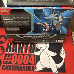 Pokemon Trading Card Game Greninja ex and Kingdra ex Special Collection Box - Image 4