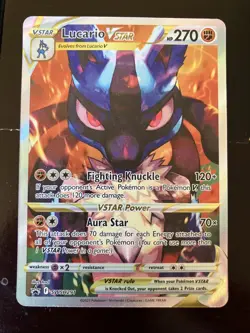 Lucario VSTAR SWSH291 SWSH: Sword & Shield Promo Cards Holo - Image 1