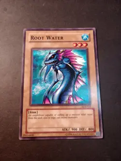 Yu-Gi-Oh! TCG Root Water Common Card LOB-032 LP-MP - Image 1