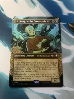 Aang, at the Crossroads (Showcase) Avatar: The Last Airbender Foil - Image 1