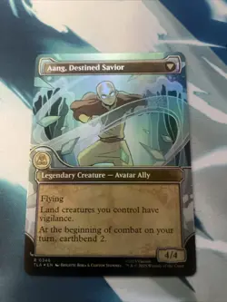 Aang, at the Crossroads (Showcase) Avatar: The Last Airbender Foil - Image 2