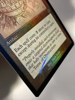 MTG Defense Grid *FOIL SCHEMATIC* The Brothers' War Retro Artifacts 76 NM - Image 2