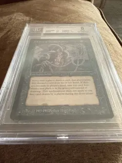 2 day sale price!!! Mtg Chains of Mephistopheles NM-MT Legends Beckett Grade 8 - Image 4