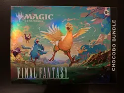Magic The Gathering-Final Fantasy Chocobo Bundle. New/Sealed & display container - Image 2