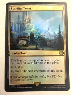 Starting Town (Foil) Final Fantasy Magic: The Gathering - Image 1