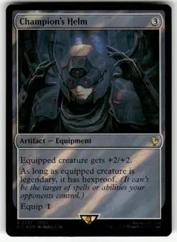 MTG - Champion's Helm (Surge Foil) - Final Fantasy - Image 1