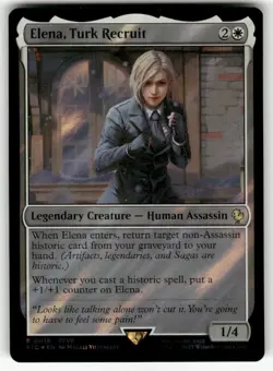 MTG - Elena, Turk Recruit (Surge Foil) - Final Fantasy - Image 1