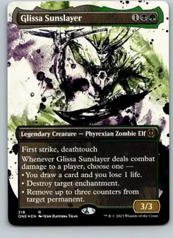 Glissa Sunslayer FOIL | Phyrexia: All Will Be One ONE 318 | NM | MTG - Image 1