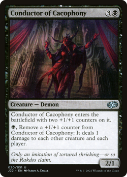 Conductor of Cacophony 20 | Near Mint | J22 Jumpstart 2022 Magic MTG - Image 1