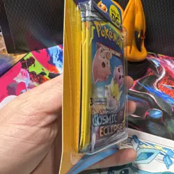 Sun & Moon: Cosmic Eclipse - 2 Mini Booster Packs +Bonus Card- Pokemon TCG 2019 - Image 3