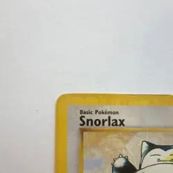 Wizards Pokemon TCG Snorlax Jungle No.27 HP90 1st Edition 1999 Vintage Card - Image 5