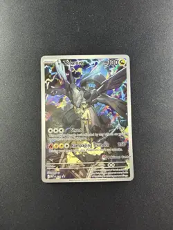 N's Zekrom 031 Pokemon Center Stamped Promo Ascended Heroes Holo Illustration - Image 1