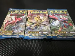 Pokemon XY Breakpoint Booster Packs Sealed - Lot Of 3 - Image 1