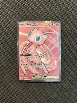 Pokemon TCG Mew ex 193/165! NM/LP Condition! See Description! - Image 1