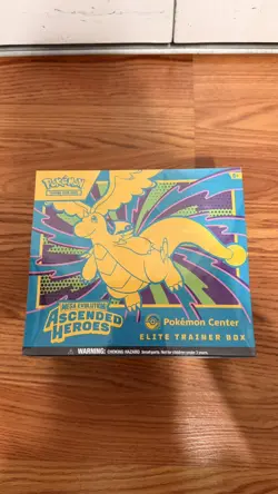 Pokemon TCG: Ascended Heroes Pokemon Center Exclusive Elite Trainer Box- NEW - Image 1