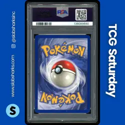 1999 POKEMON FOSSIL 1ST EDITION #28/62 MUK NON HOLO PSA 8 - Image 2