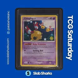 2007 POKEMON D&P MYSTERIOUS TREASURES HOLIDAY CALENDAR PROMO #42/123 CHINGLING - Image 1
