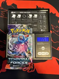 22.61g HEAVY - Pokemon TCG S&V Temporal Forces Booster Pack Sealed / Semi GoDU - Image 1