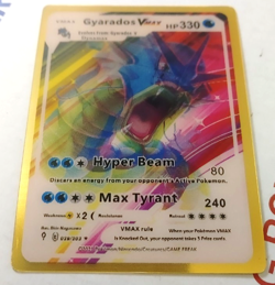 Gyarados VMAX Pokemon Lenticular Custom Fan Made Art Card - Image 1