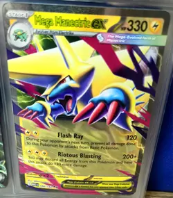 Mega Manectric ex 050/132 Double Rare - Pokemon TCG Mega Evolution - NM - Image 1