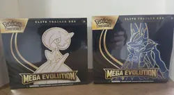Pokemon TGC Mega Evolution Elite Trainer Box ETB Set of 2, Gardevoir Lucario New - Image 1