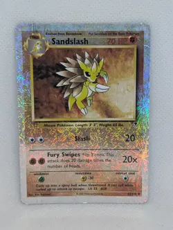 Sandslash Pokemon TCG Reverse Holo Rare Legendary Collection Nintendo - Image 1