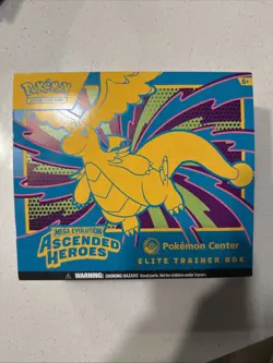 Ascended Heroes Pokemon Center ETB Box Have All Accessories (NO PACKS OR PROMO) - Image 1