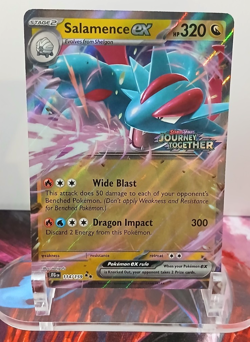 Salamence ex (Journey Together Stamped) 114/159 Pokemon Promo NEAR MINT - Image 1