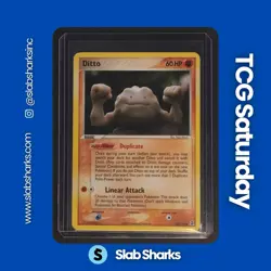 2005 POKEMON EX DELTA SPECIES #62/113 DITTO (GEODUDE) - Image 1