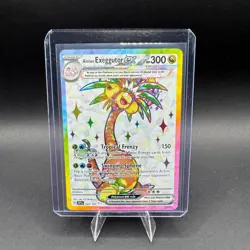 Alolan Exeggutor EX Pokemon Surging Sparks 225/191 Ultra Rare Full Art Holo NM - Image 1