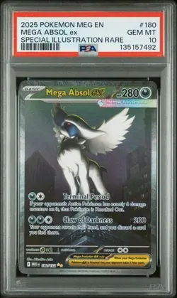 Pokemon Mega Evolutions - Mega Absol ex #180/132 - PSA 10 - Image 3
