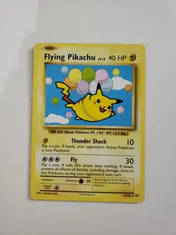 Flying Pikachu - 110/108 - Pokemon 2016 XY Evolutions Secret Rare - MP - Image 1