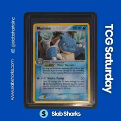2006 POKEMON EX CRYSTAL GUARDIANS #14/100 BLASTOISE HOLO - Image 1