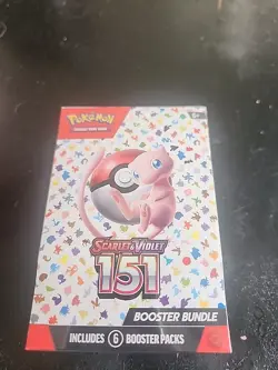 Pokemon Scarlet and Violet 151 Booster Bundle New Factory Sealed - Image 1