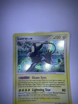 Luxray 7/130 - Holo Rare - Diamond & Pearl Base Set Pokemon TCG - Image 2
