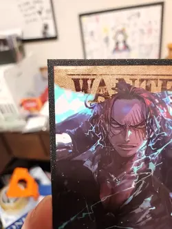 Shanks Wanted Poster A6 Board OP CCG One Piece - Image 3
