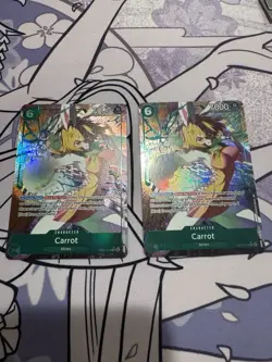 One Piece Heroine’s Editon Extra Booster Carrot EB03-013 Alt Art English (x2) - Image 1
