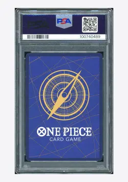 One Piece PSA 10 AUTO 8 Nami TR Guan Rong Kuik 2024 ST01-007 OP06 English - Image 2