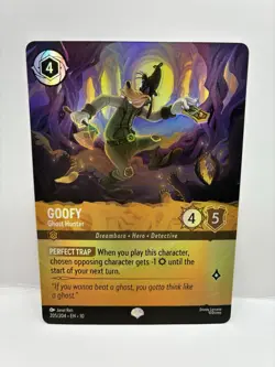 Disney Lorcana TCG Goofy Ghost Hunter 205/204 Epic Whispers In The Well NM - Image 1