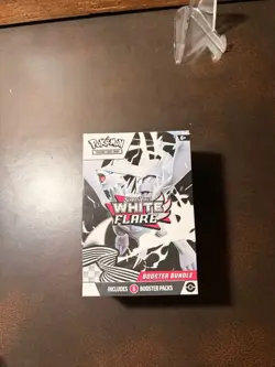 Pokemon WHITE FLARE Booster Bundle Box New Factory Sealed Cards 6 Packs TCG - Image 1