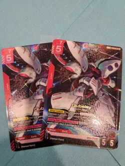 2x Qubeley - GD02-036 (LR) Gundam TCG Card Game - Dual Impact - English - Image 1