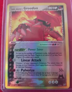 2004 Pokemon Team Magma's Groudon Card 9 Of 95 Celebration - Image 1