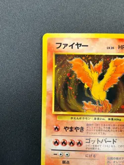 [NM] Moltres Pokemon Card Japanese No.146 Holo Fossil Set 1996 Vintage 14F13 - Image 4
