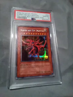 2003 Yu-Gi-Oh! Promo Slifer The Sky Dragon GEM MT 10 Card - Image 1