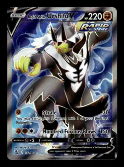 Rapid Strike Urshifu V 152/163 Battle Styles Full Art Pokemon Card - Image 1