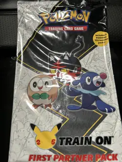 Pokemon First Partner Pack (Alola) - Three Jumbo Cards + 2 TCG Booster Packs 820650809620 - Image 1