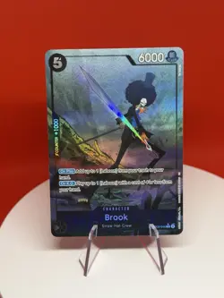 Bandai Brook EB02-048 Foil One Piece CCG Character Card 6000 Power - Image 1