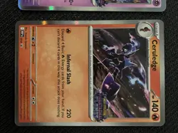 Phantasmal Flames STAFF Sealed Promo Pack - 4 Cards Pokemon TCG - Image 3