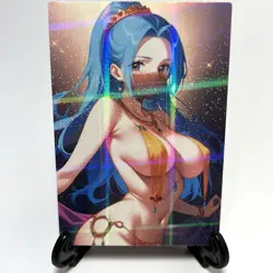 One Piece Nefertari Vivi Sexy Hot Anime Waifu Girl Goddess Story Holo Art Card - Image 1